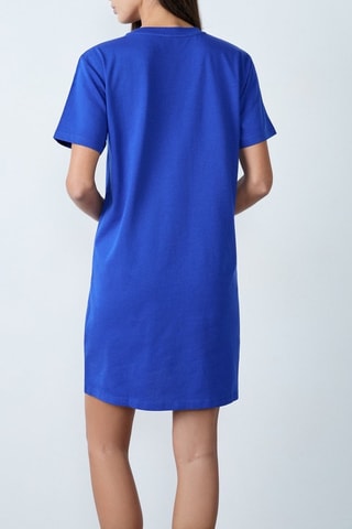 Vestido camiseta Mordern Gypset - Azul cobalto