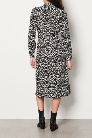 Robe chemise Essentiel - Noir et blanc