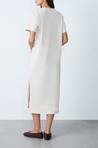 Robe droite Indispensables - Ecru