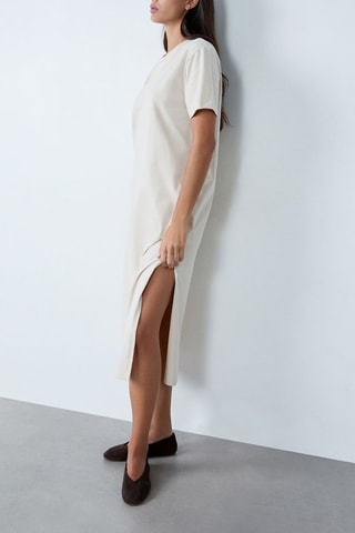 Robe droite Indispensables - Ecru