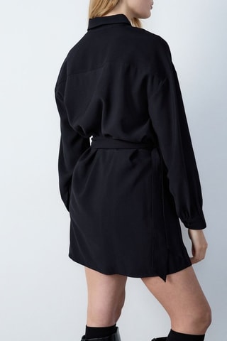 Robe chemise Boulevard Beaumarchais - Noir