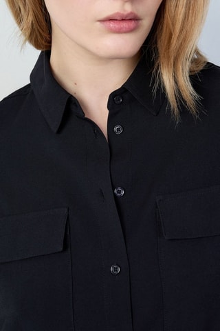 Robe chemise Boulevard Beaumarchais - Noir