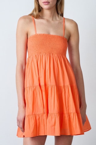 Robe patineuse Vintage St Tropez - Orange