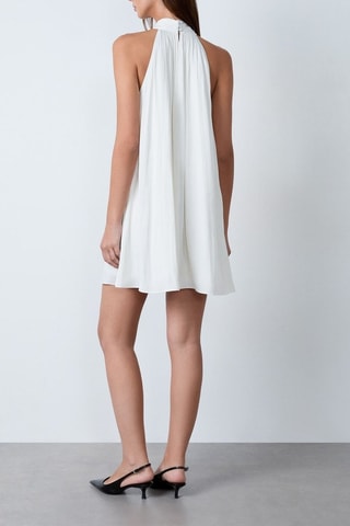 Robe trapèze On The Guest Liste - Blanc