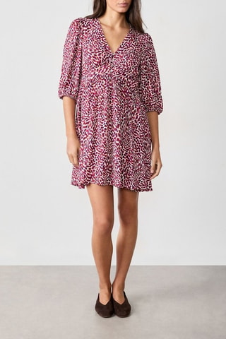 Robe patineuse Vintage St Tropez - Violet