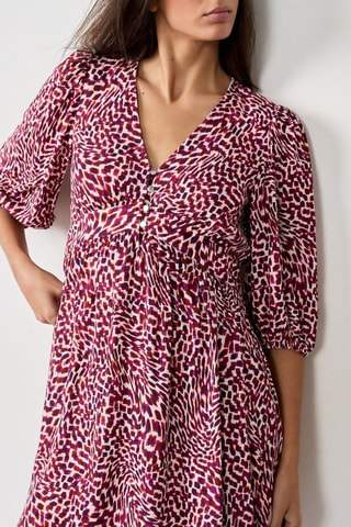 Robe patineuse Vintage St Tropez - Violet