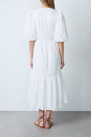 Robe longue Vintage St Tropez - Blanc