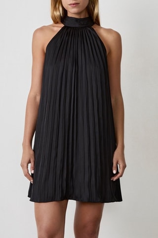 Robe plissée Timeless Summer - Noir