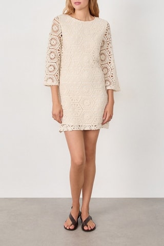 Robe droite Timeless Summer - Ecru