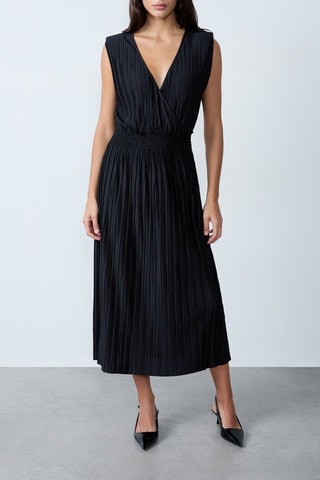 Robe plissée Mordern Gypset - Noir