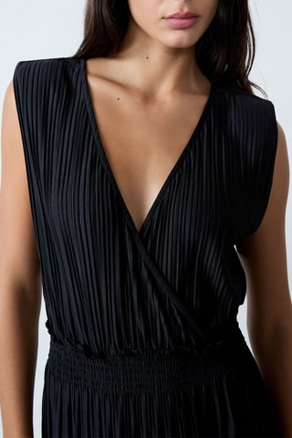 Robe plissée Mordern Gypset - Noir