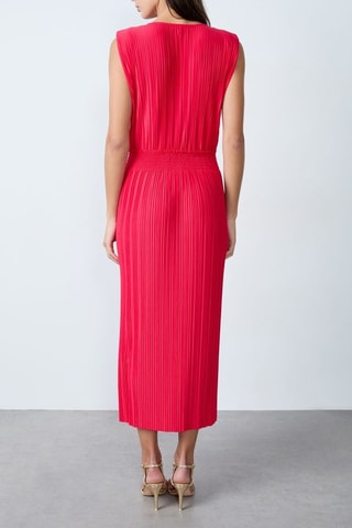 Robe midi Mordern gypset - Rouge