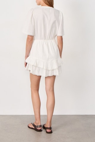 Robe volantée Coastal Cowgirl - Blanc