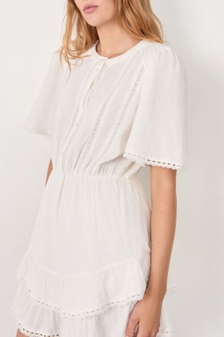 Robe volantée Coastal Cowgirl - Blanc