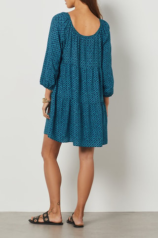 Robe droite - Bleu canard - Etam