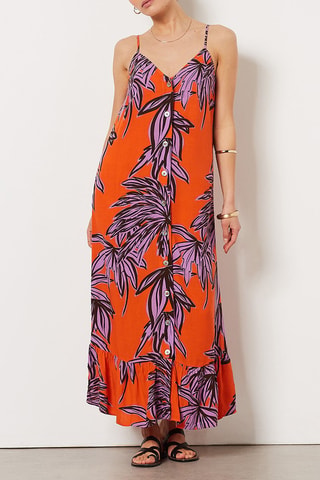 Robe chemise - Orange - Etam
