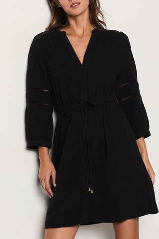 Robe patineuse Nissa La Bella - Noir - Etam