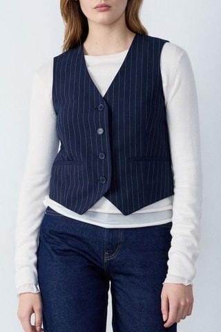 Gilet de costume Rdv au Studio - Bleu nuit
