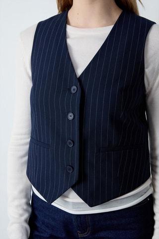 Gilet de costume Rdv au Studio - Bleu nuit