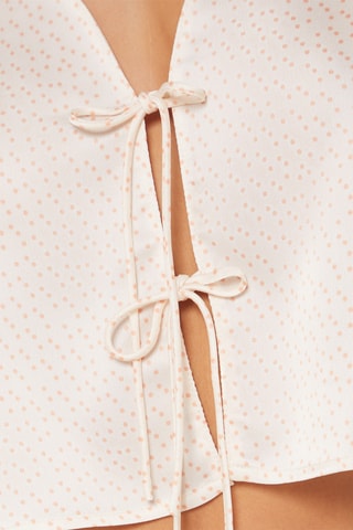 Chemisier de pyjama Tioko - Beige - Etam