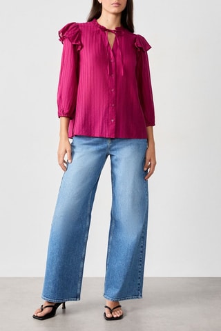 Chemisier Vintage St Tropez - Fuchsia