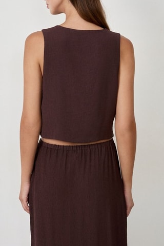 Top Timeless Summer - Marron