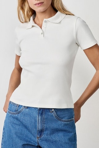 Polo Vintage St Tropez - Blanc
