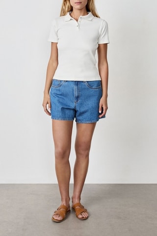 Polo Vintage St Tropez - Blanc