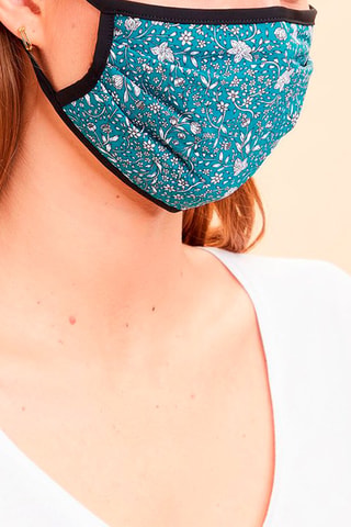 Masque en tissu - Vert - Etam
