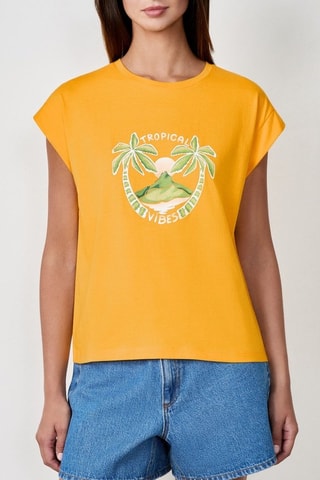 T-shirt Craty Retreat - Orange