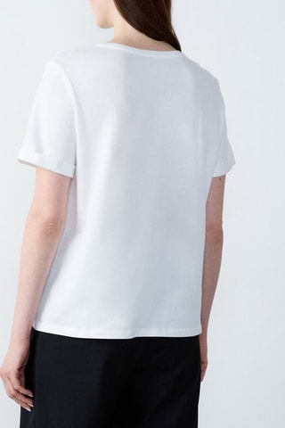T-shirt Boulevard Beaumarchais - Blanc