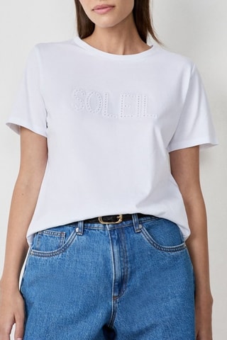 T-shirt Mordern Gypset - Blanc