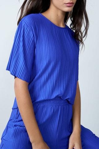 T-shirt Mordern Gypset - Bleu roi