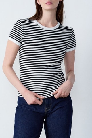 T-shirt Essentiel - Blanc et noir