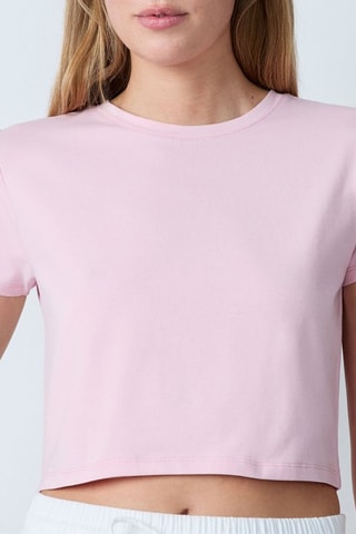 Crop top Vintage St Tropez - Rose