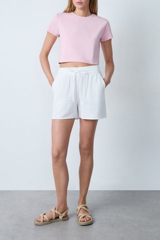 Crop top Vintage St Tropez - Rose