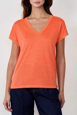 T-shirt Coastal Cowgirl - Orange