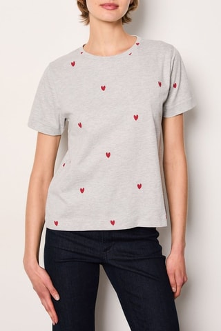 T-shirt Essentiel - Gris clair chiné
