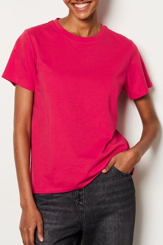 T-shirt Abstract Poetry - Fuchsia