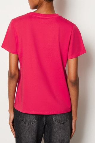 T-shirt Abstract Poetry - Fuchsia
