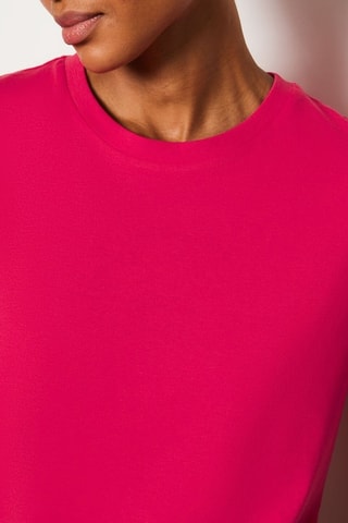 T-shirt Abstract Poetry - Fuchsia