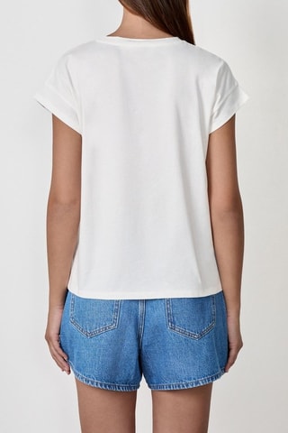 T-shirt Craty Retreat - Blanc
