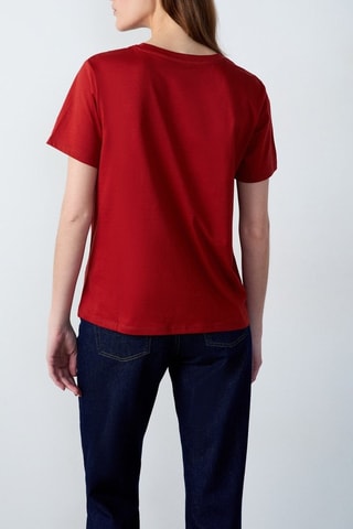 T-shirt Afternoon Light - Rouge