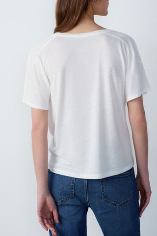 T-shirt Afternoon Light - Blanc