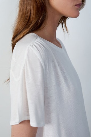 T-shirt Afternoon Light - Blanc