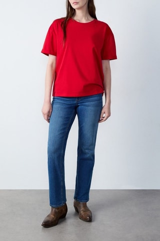 T-shirt Boulevard beaumarchais - Rouge