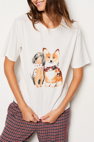 T - shirt Gunter -  Ecru - Etam