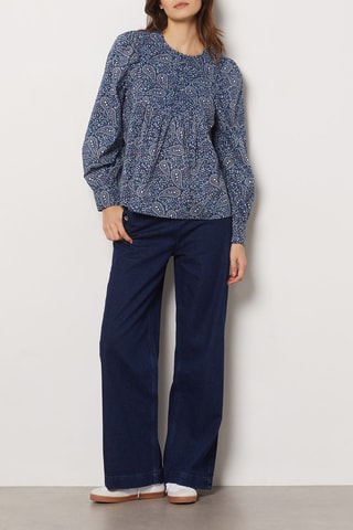 Blouse - Bleu - Etam