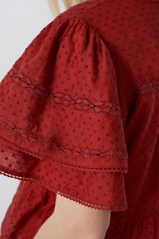Blouse Afternoon Light - Rouge brique