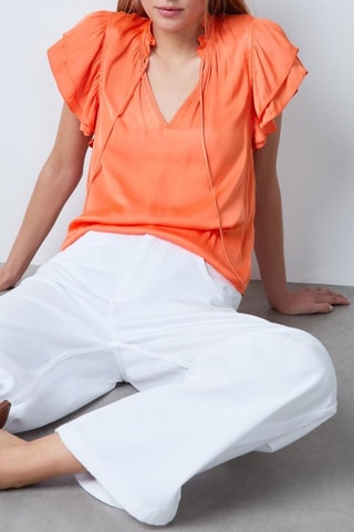 Blouse Vintage St Tropez - Orange